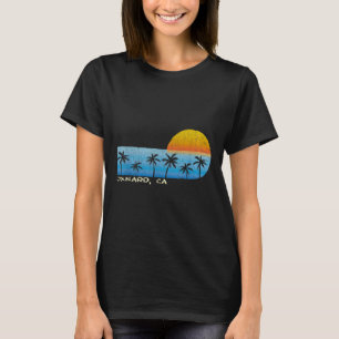 T-shirt Oxnard vintage, Ca Palm Trees & Sunset Beach