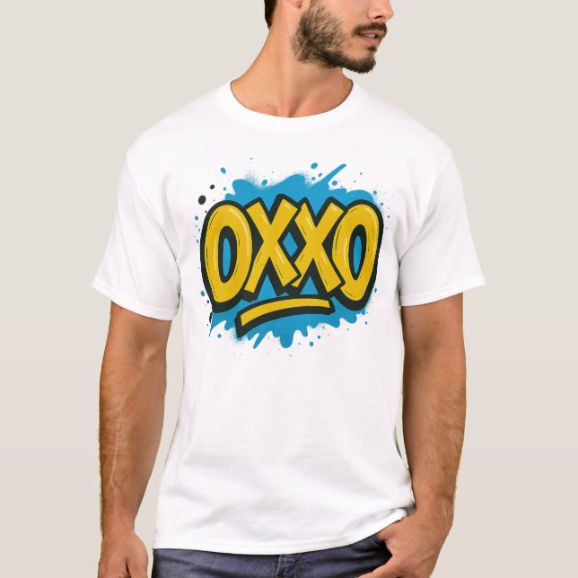 T-shirt OXXO Grafitti Design Shirt  (Devant)
