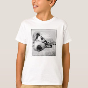 T-shirt Oxyde d'or avec lunettes