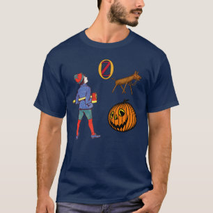 T-shirt Oz Tip, Pumpkinhead et Sawhorse