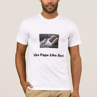 T-shirt P1010059 (grands), comme le papa aiment le fils !