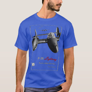 T-shirt P38 Lightning 2ÈME GUERRE MONDIALE American Fighte