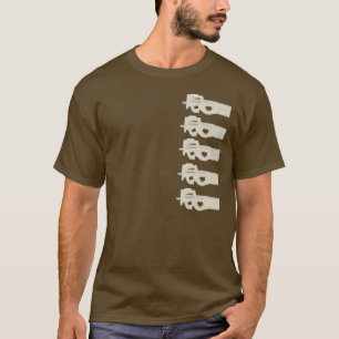 T-shirt P90 = a dédoublé des melons - graphiques bronzag