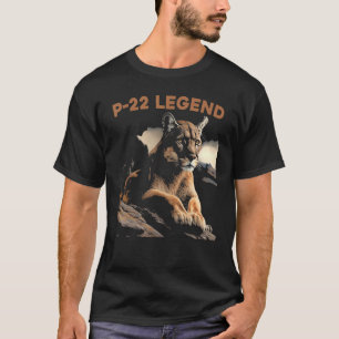 T-shirt P-22 Lion de montagne Silver Lake P22