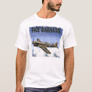 T-SHIRT P-40 WARHAWK FLYING TIGERS