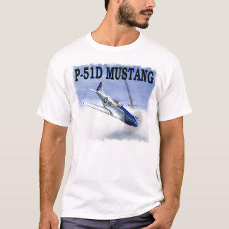 T-SHIRT P-51 CONTRE BF109