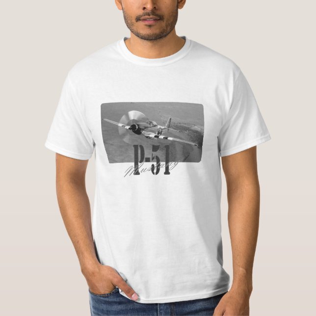 T-shirt P-51 Mustang (Front)