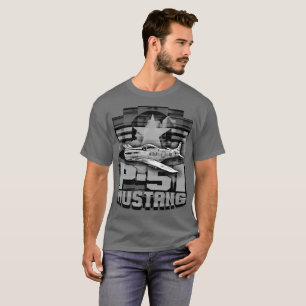 T-shirt P-51 Mustang