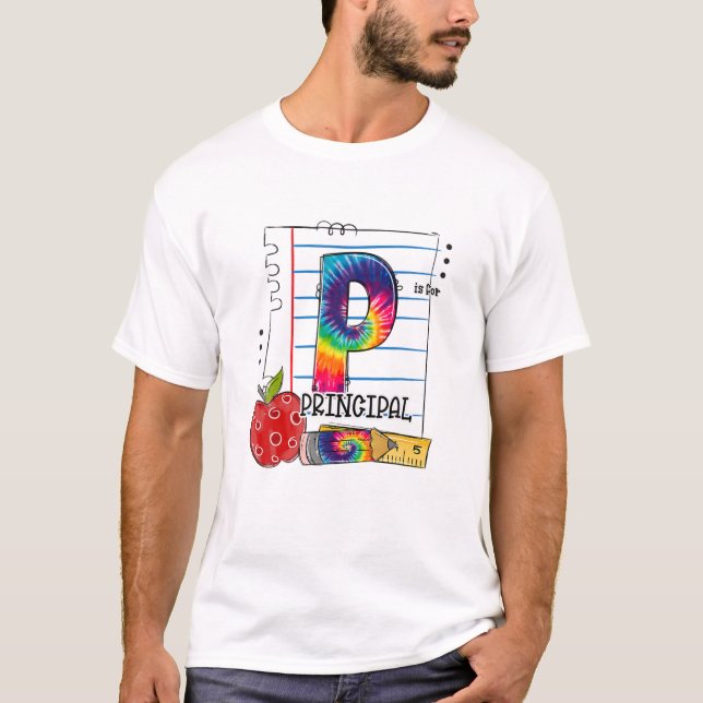 T-shirt P Est Pour Appréciation Principale Premier Jour De (Devant)