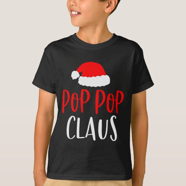 T-shirt P P Claus Shirt Funny Christmas Pajamas Pjs Grandp (Devant)