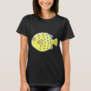 T-shirt P pour poisson-globe