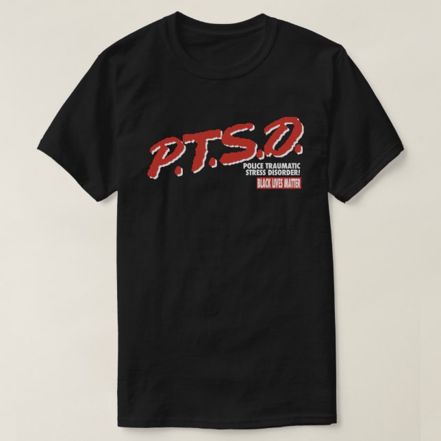 T-SHIRT P.T.S.D (Design devant)