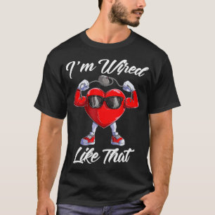 T-shirt Pacemaker Heart ICD Chirurgie diac Im câblé comme 