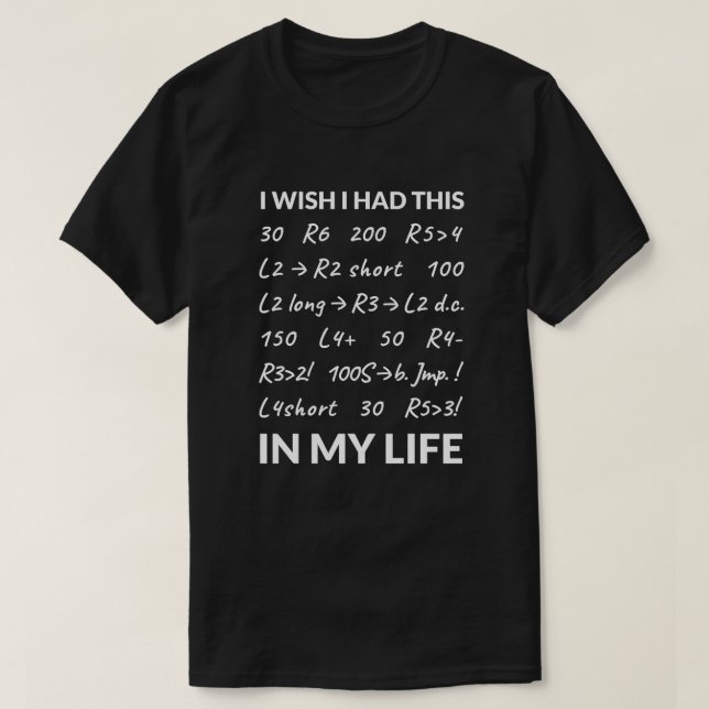 T-shirt Pacenotes du rallye (Design devant)