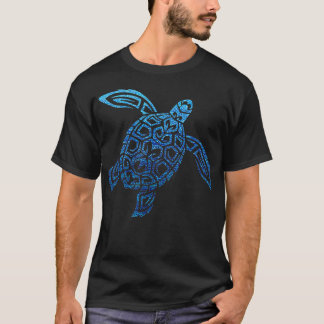 T-shirt Pacif de tatouage polynésien de tribus de tortues 