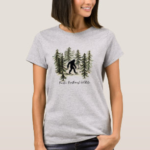 T-shirt Pacific Northwest Wildlife Big Foot Sasquatatch