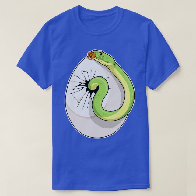 T-shirt Pacifique de l'oeuf de serpent (Design devant)