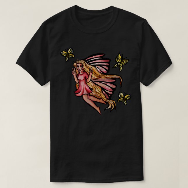 T-Shirt Pacifique, Fée De La Paix (Design devant)