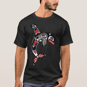 T-shirt Pacifique Nord-Ouest Haida Orca