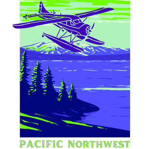 T-shirt Pacifique Nord-Ouest Seattle