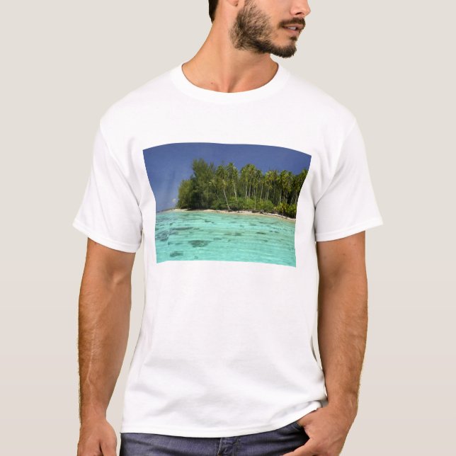 T-shirt Pacifique Sud, Polynésie française, Moorea 2 (Devant)