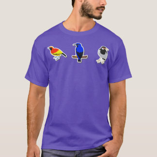 T-shirt Pack Animal Crocs Jibbitz 3Pack Animal