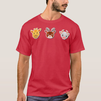 T-shirt Pack Animal Crocs Jibbitz 3Pack Animal