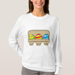 T-shirt Pack de caricatures colorées OEufs de Pâques