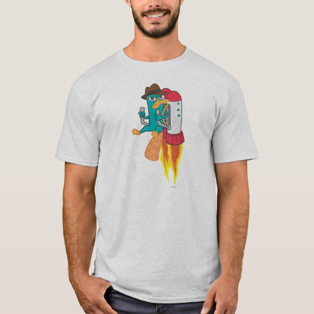 T-shirt Pack Rocket Agent P (Devant)