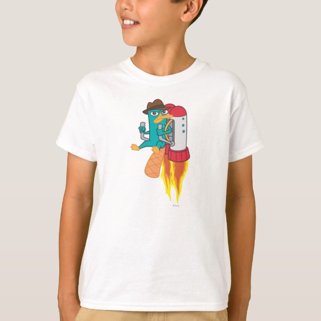 T-shirt Pack Rocket Agent P (Devant)