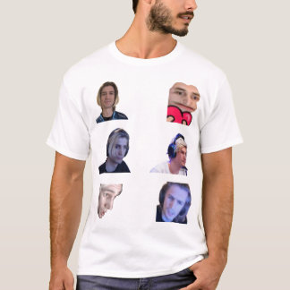 T-shirt Pack xQc Emotes