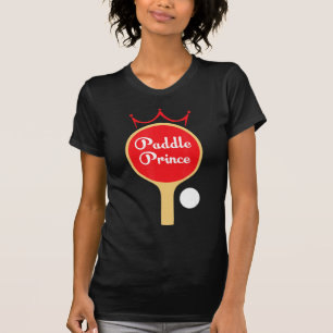 T-shirt Paddle Prince Ping Pong Amusant Table Tennis Gif