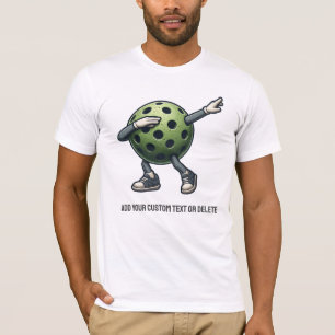 T-shirt Paddleball Tee Pickleball Dabbing Pour Athlète