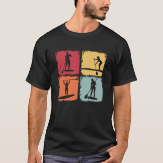 T-shirt Paddleboard vintage SUP Stand Up Paddle Boardin