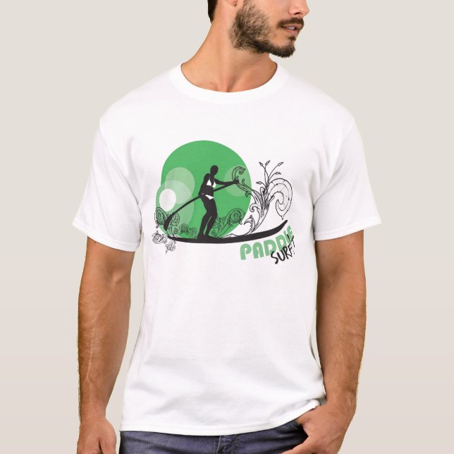 T-shirt PaddleSurFIT devient vert (Devant)