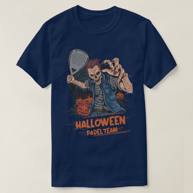 T-shirt Padel Halloween  (Design devant)