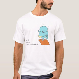 T-shirt padmottanasana de baddha d'ardha