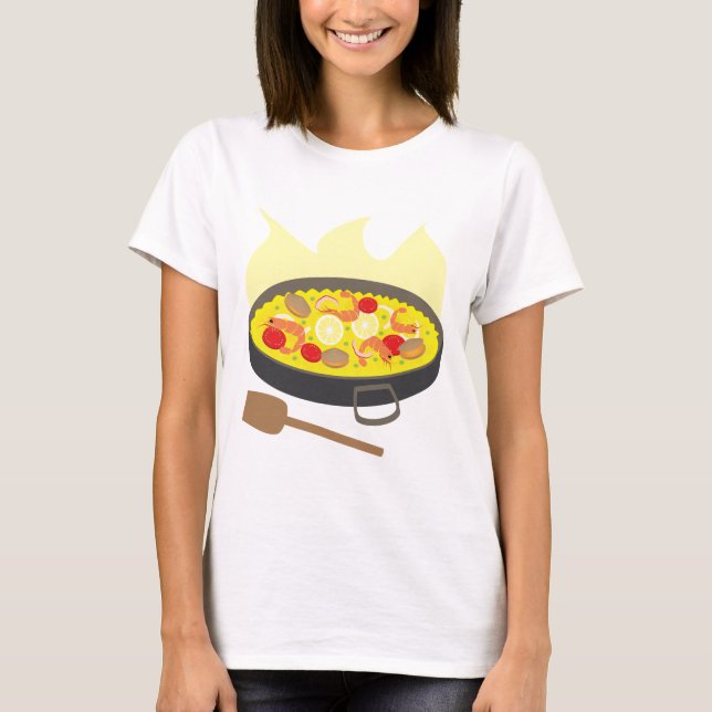 T-shirt Paella (Devant)