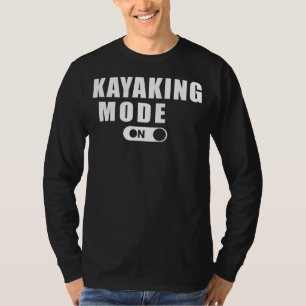 T-shirt Pagaie avec rire en mode Kayak : Jouer à la Chauve