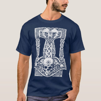 T-shirt Pagan Witchy Asatru Viking Ax