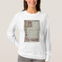 Page de notation musicale avec historiated