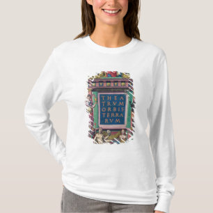 T-shirt Page titre, 3ème édition 'Theatrun Orbis