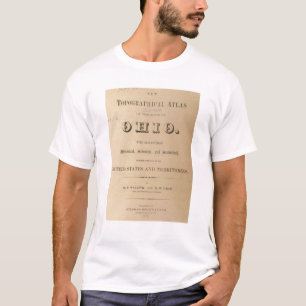 T-shirt Page titre d'un atlas topographique