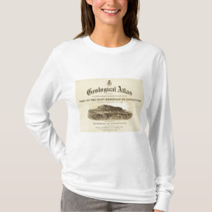 T-shirt Page titre géologique d'atlas