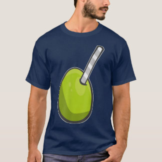 T-shirt Paille végétarienne Berry Pun Fruits d'été Veg amu