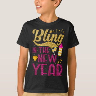 T-shirt Pailletage Pour Le Nouvel An Soirée Du Nouvel An P
