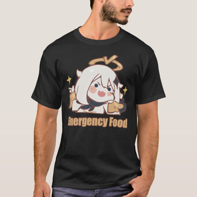 T-shirt Paimon Genshin Impact d'urgence T-S classique (Devant)