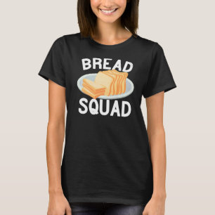 T-shirt Pain Cuisine Squad mignonne pour femmes drôle boul