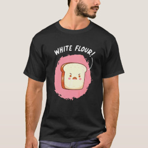 T-shirt Pain de blé tranché à la farine blanche