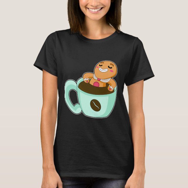 T-shirt Pain d'épice homme Christmas Café (Devant)